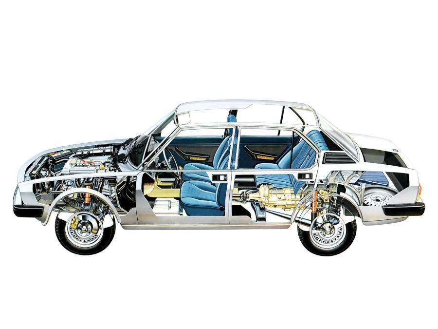 Схема Alfa Romeo Alfetta 2000 L 1978 года  (фото 8 из 8)